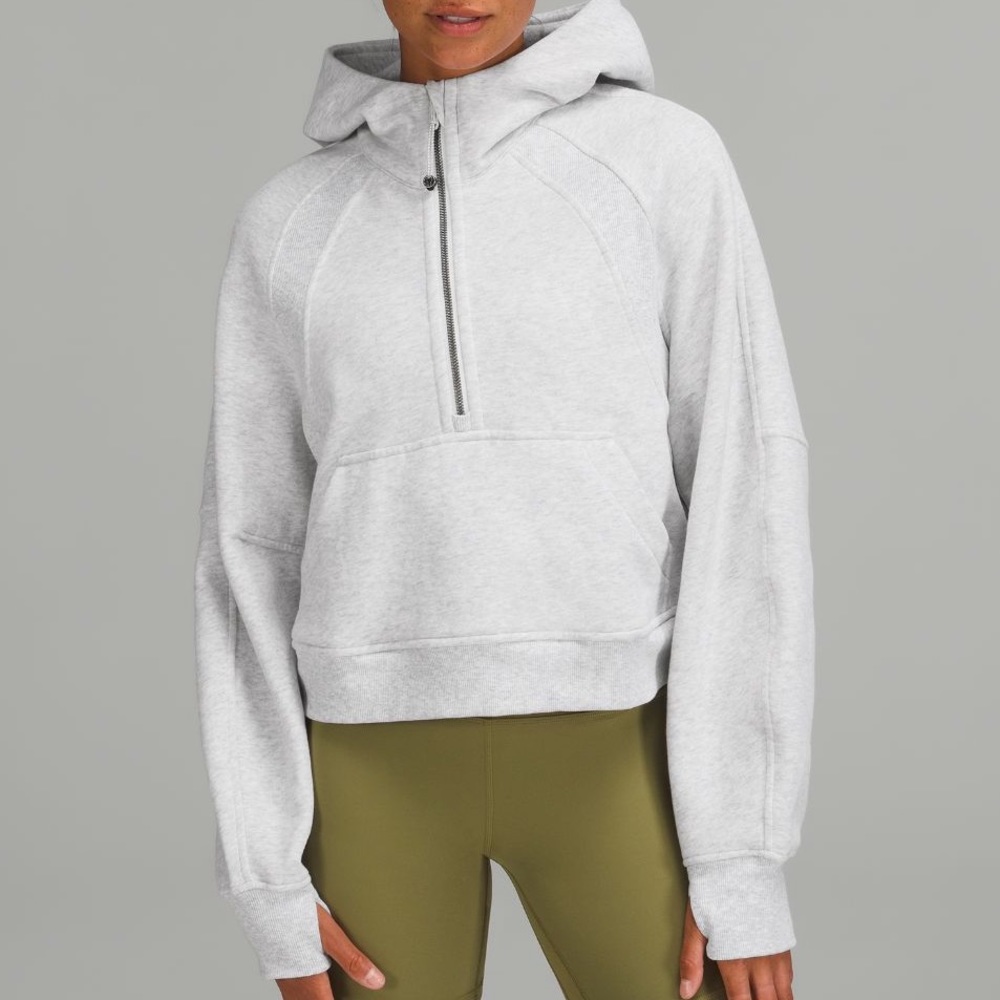 Scuba Oversized Half-Zip Hoodie